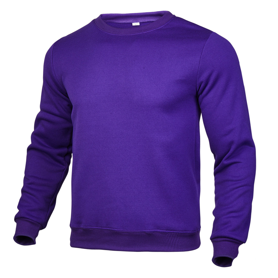 Herren nan klassisches Rundhals-Sweatshirt mit weichem Fleece-Innenfutter, geripptem Saum und verstärkten Nähten Shop Nory