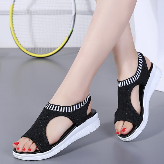 Damen Leichte Orthopädische Keilsandalen mit Gepolsterter EVA-Sohle Shop Nory