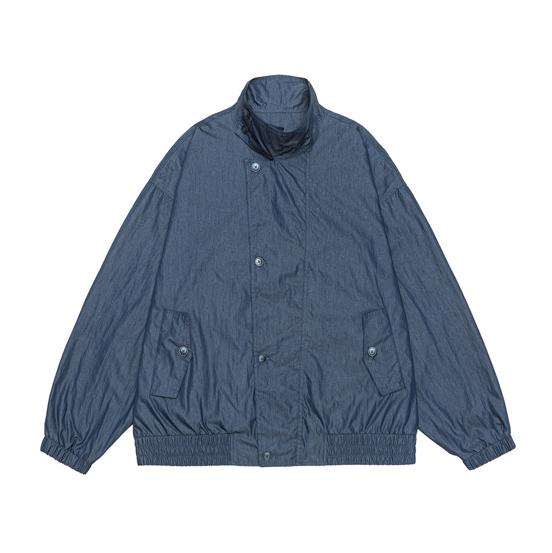 Unisex Leichter Boxy‑Blouson mit Funnel‑Kragen und Utility‑Taschen Shop Nory