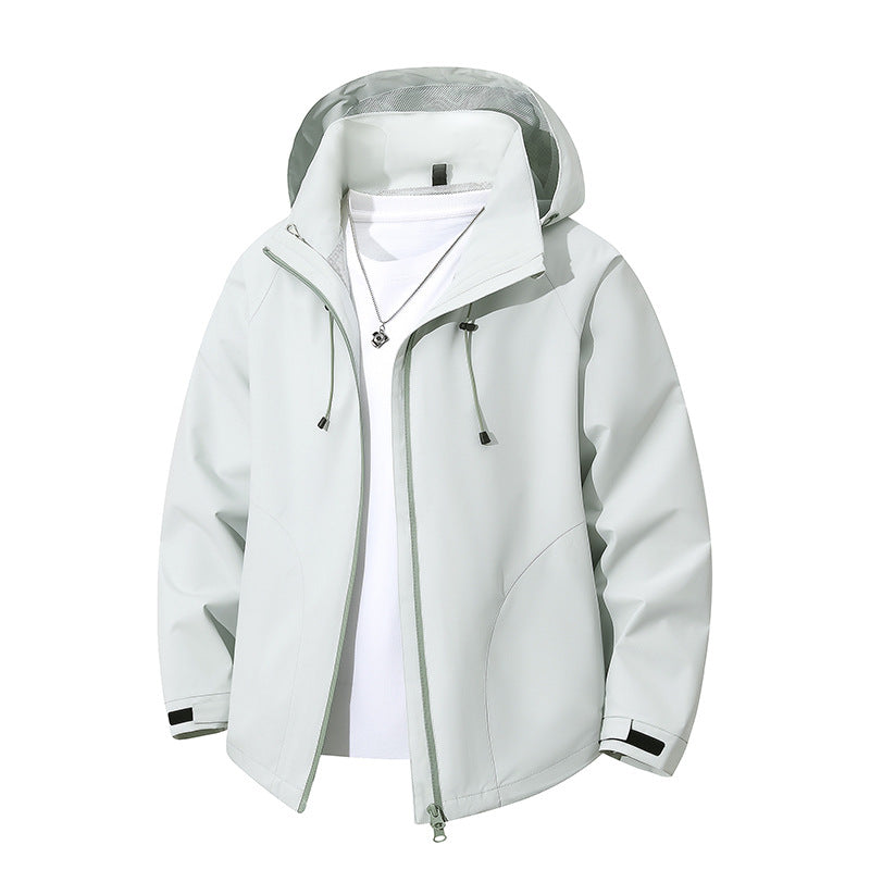 Damen leichte wasserabweisende Kapuzenjacke im technischen Comfort-Schnitt Shop Nory