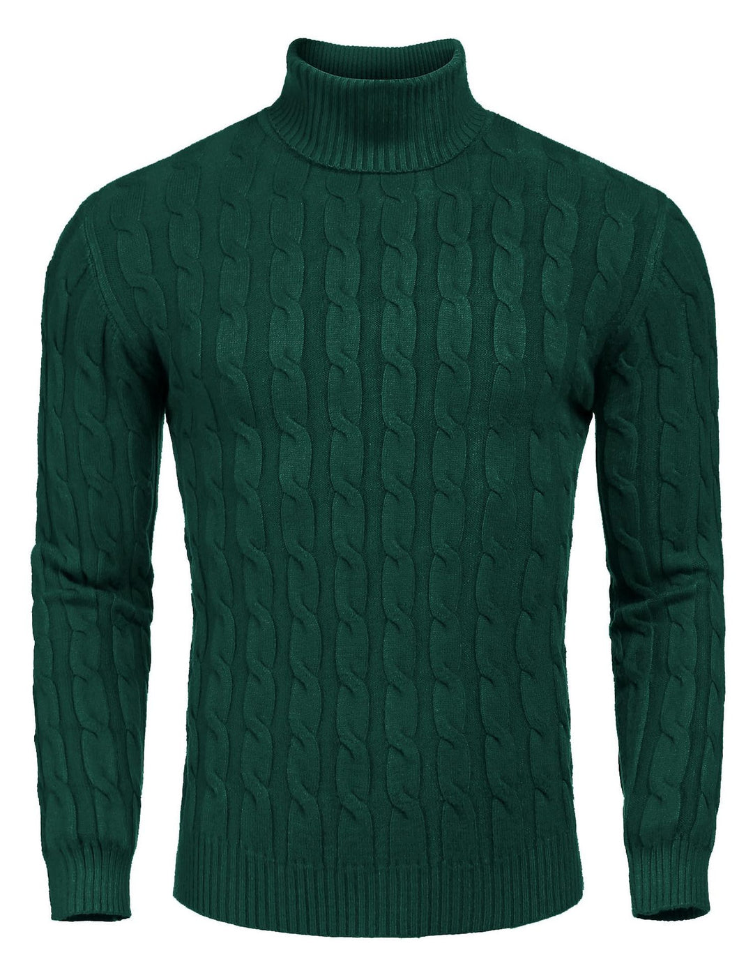 Herren Feinstrickpullover mit hohem Kragen