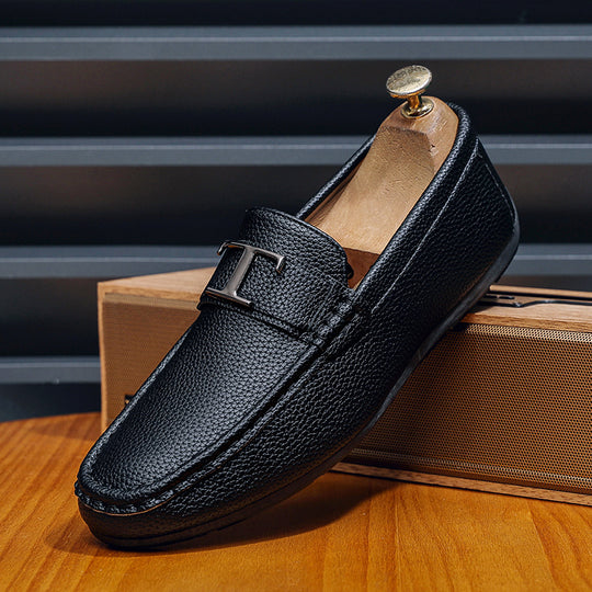 Herren Elegante Mokassins aus weichem Leder