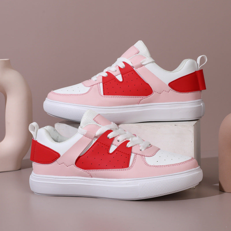 Herren Trendige Sneaker mit niedrigem Schaft, dicker Plateau-Sohle und synthetischem Leder Shop Nory