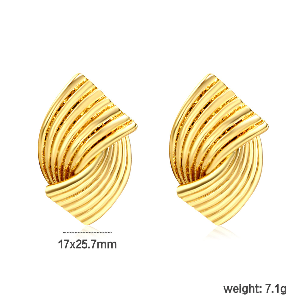 Damen Hängende Ohrringe mit Sonnensymbol und detailreicher Goldoberfläche Shop Nory