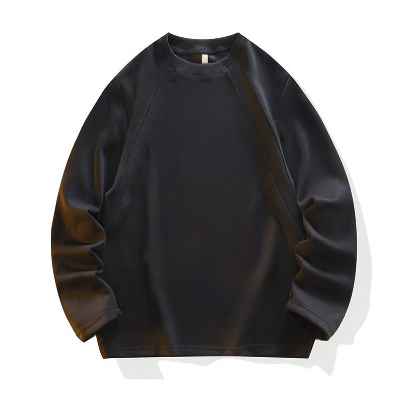 Unisex Oversize Raglan-Sweatshirt aus weichem Baumwollmix mit geripptem Rundhalsausschnitt Shop Nory