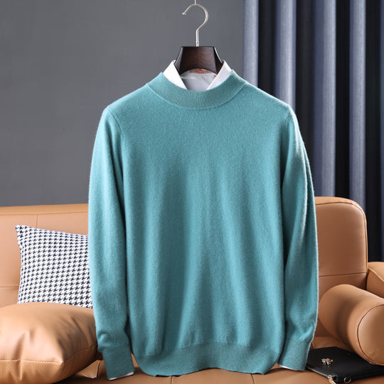 Herren Feiner Rollkragenpullover in schlanker Minimal‑Silhouette aus Woll‑Kaschmir‑Mix Shop Nory