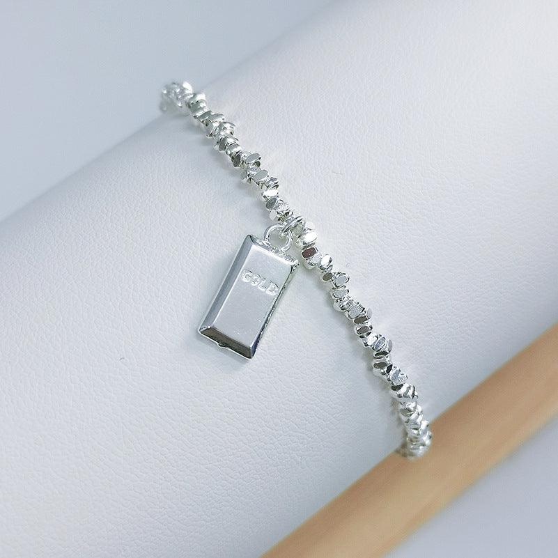 Damen funkelndes Armband mit Tropfenanhänger Shop Nory