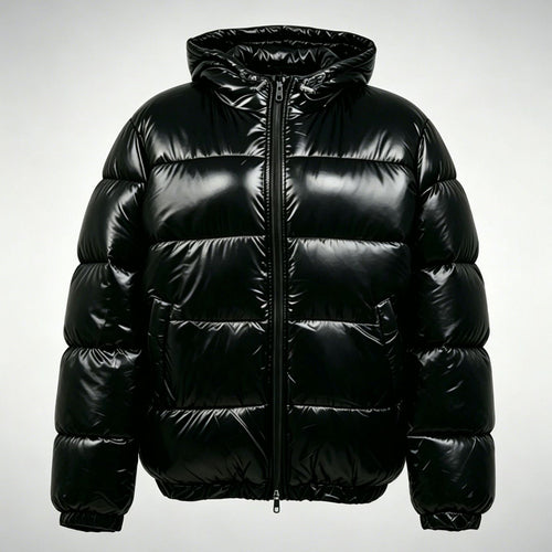 Damen Wasserdichte Daunenjacke mit Kapuze