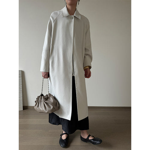Damen Modischer und eleganter Trenchcoat Shop Nory