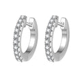Damen Creolen mit glitzernden Zirkonia Steinen Shop Nory