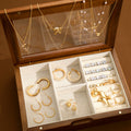 Damen Schmuckset-Organizer mit elegantem Design und vielseitigen Fächern Shop Nory