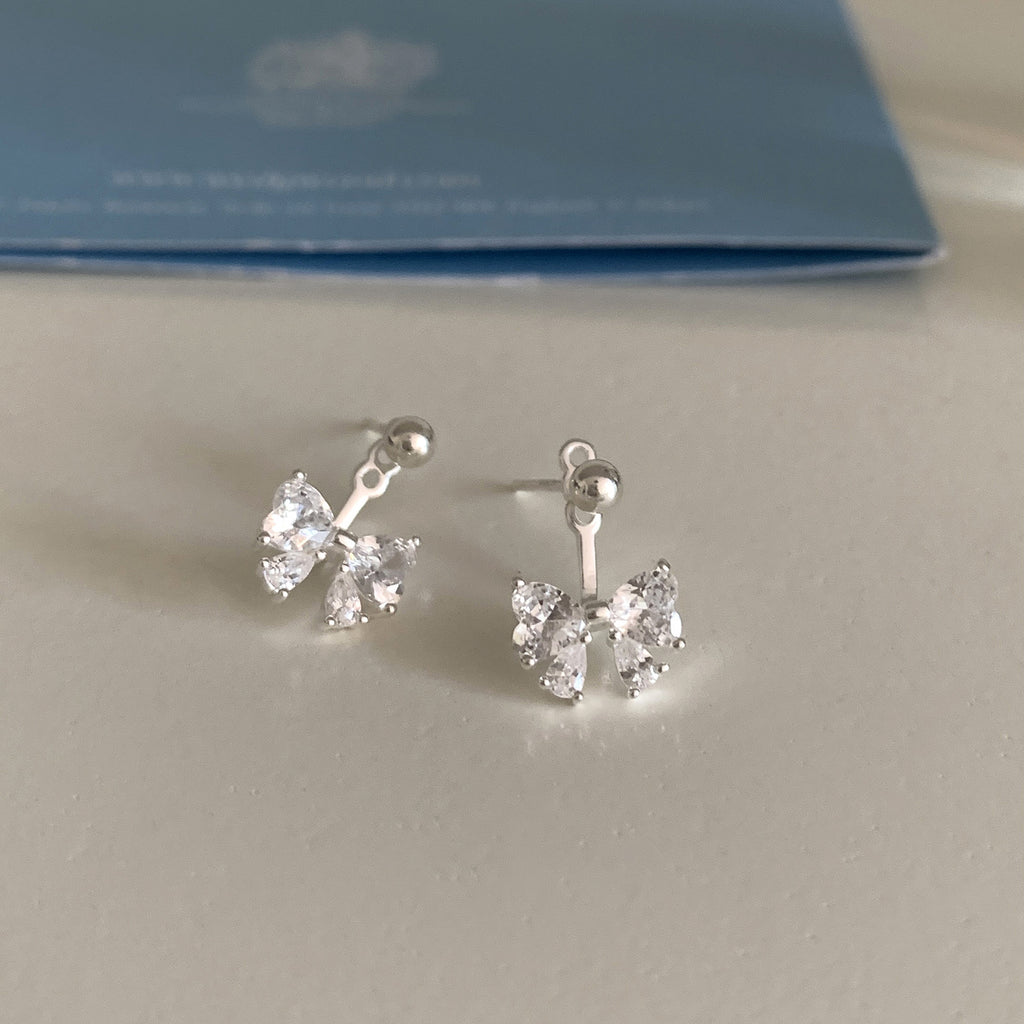 Damen Ohrstecker mit funkelnden Kristallen und elegantem Design Shop Nory