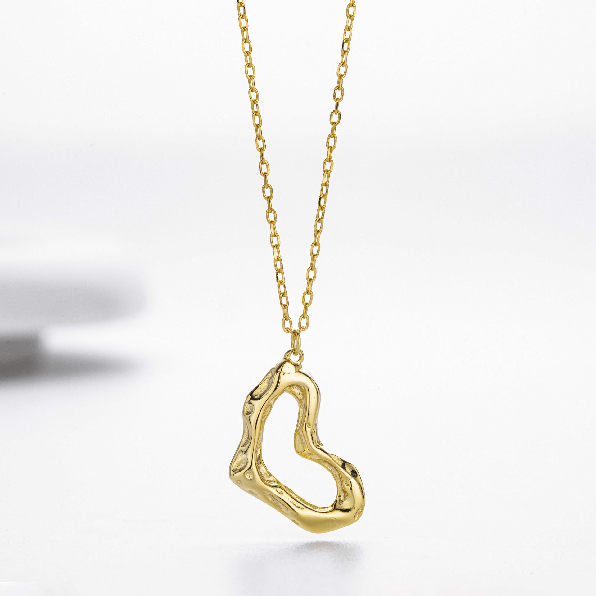 Damen Halskette mit einzigartigem Wellenanhänger aus 925 Sterling Silber Shop Nory
