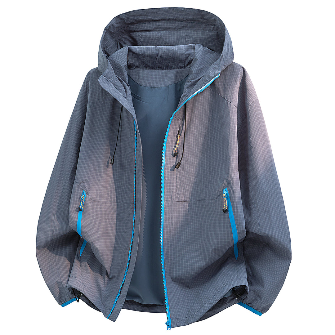 Damen Wasserabweisende Übergangsjacke mit Kapuze Shop Nory