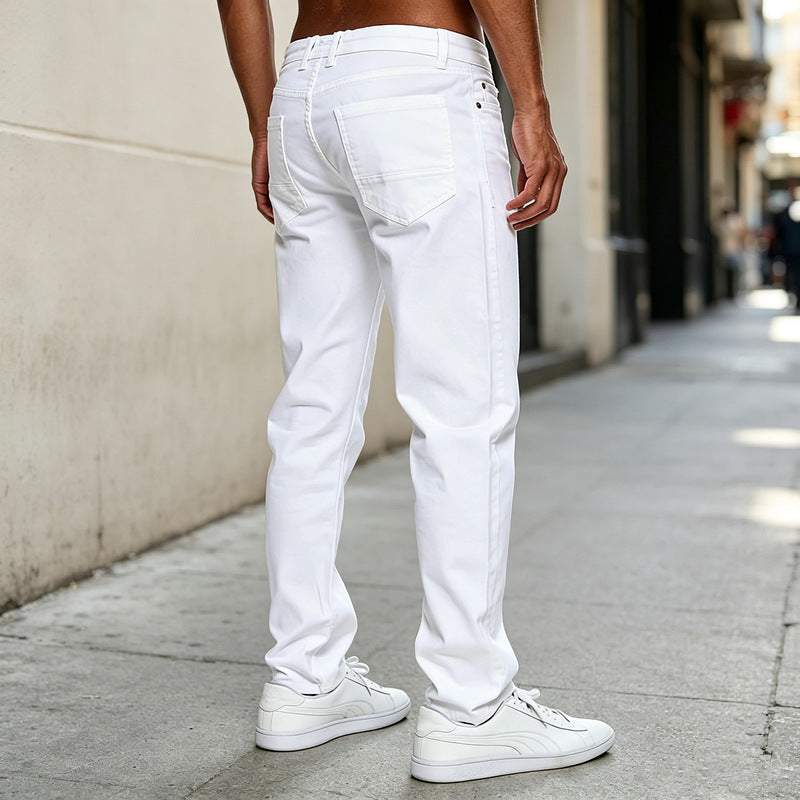 Herren Bequeme gerade geschnittene Jeans Shop Nory