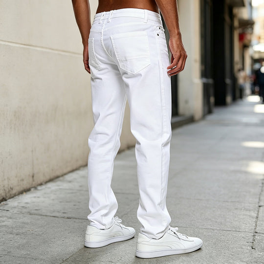 Herren Bequeme gerade geschnittene Jeans Shop Nory