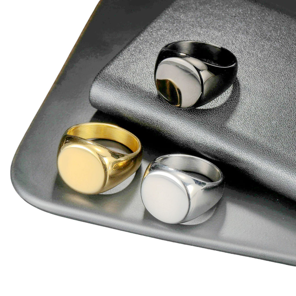 Herren Siegelring mit elegantem, minimalistischen Design Shop Nory