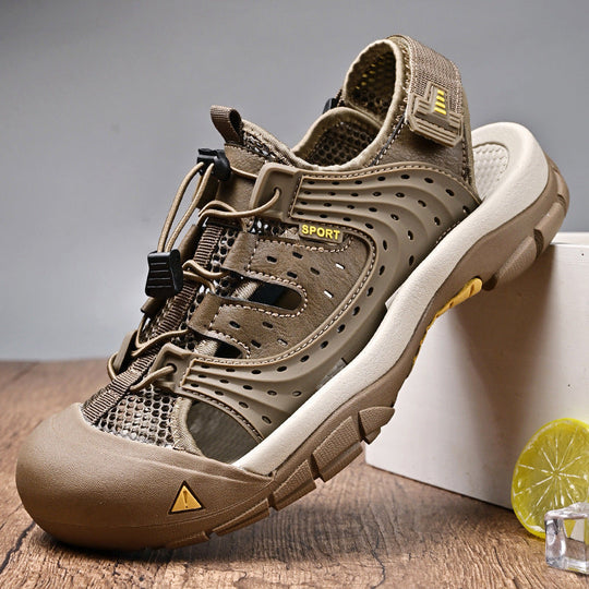 Herren Wassersport-Schuhe mit rutschfester Sohle und atmungsaktivem Obermaterial