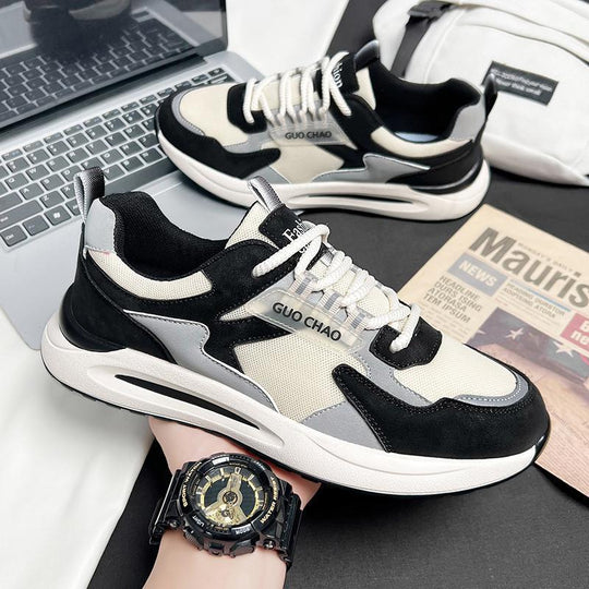 Unisex Moderne leichte Freizeit-Sneaker mit gepolstertem Komfortfußbett und atmungsaktivem Mesh-Overlay Shopy Nory