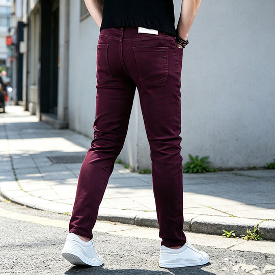 Herren Modische Slim-Fit Hosen Shop Nory