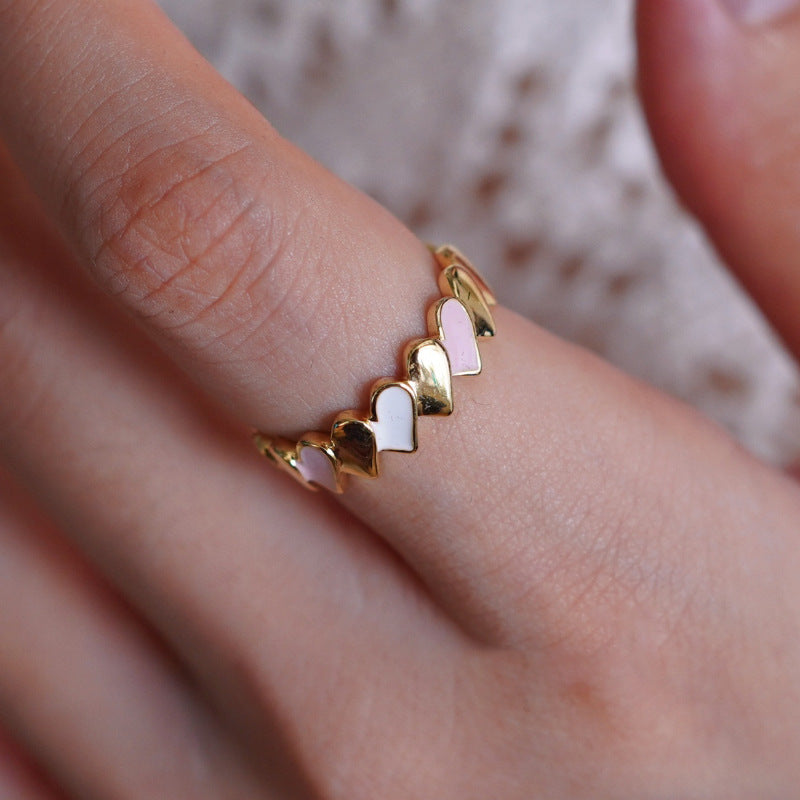 Damenring mit elegantem geflochtenem Design und schimmernden Akzenten Shop Nory
