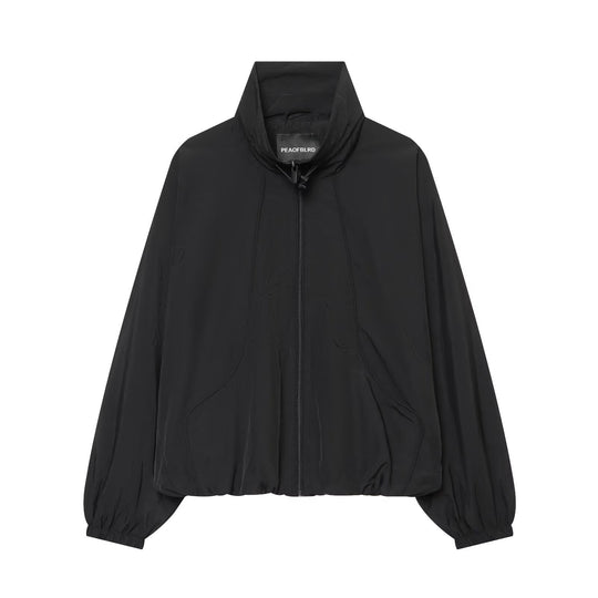 Damen Oversize Bomberjacke im Cropped‑Stil mit hohem Funnelkragen Shop Nory