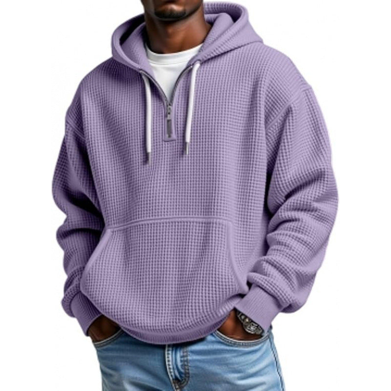 Herren Lässiger Kapuzensweater mit innovativer Struktur Shop Nory