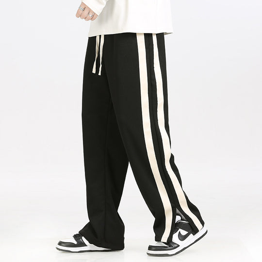 Herren Sportliche Lounge-Hose mit seitlichen Streifen Shop Nory