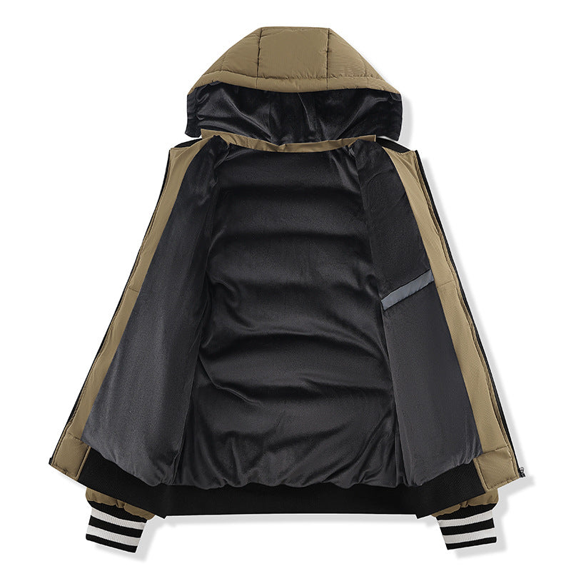 Herren Leichte Steppjacke mit hohen Kragen und praktischen Taschen Shop Nory