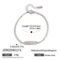 Damen Armband mit funkelnden Zirkonia-Details und hypoallergener Edelstahlverarbeitung Shop Nory