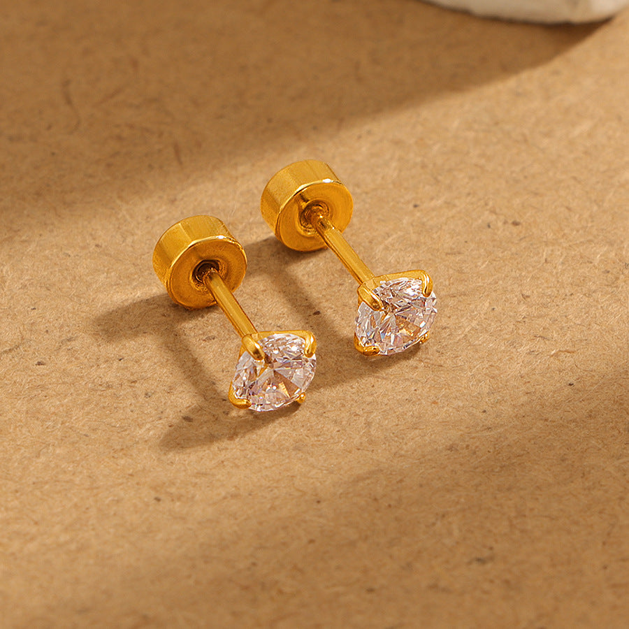 Damen Elegante Kristall Stecker Ohrringe Shop Nory
