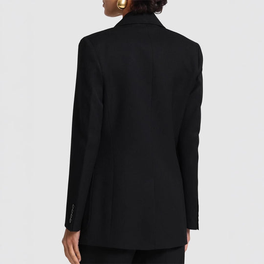 Damen Zweiteiliges Hosenanzug-Set im präzisen Tailoring mit weitem Schlag und schmaler Schulter Shop Nory