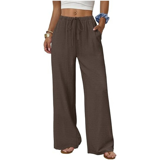 Damen Weite Loungewear-Hose mit Tunnelzug Shop Nory