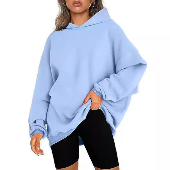 Damen Oversize Hoodie mit Kapuze