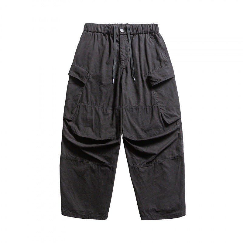 Herren Baggy-Cargo-Hose mit elastischem Bund, Kordelzug und verstärkten Kniepartien Shop Nory