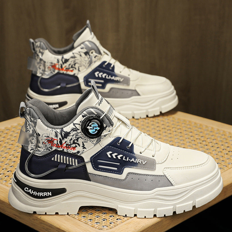Herren robuster Sport-Schuh mit innovativem Schnellschnürsystem und verstärktem Knöchel