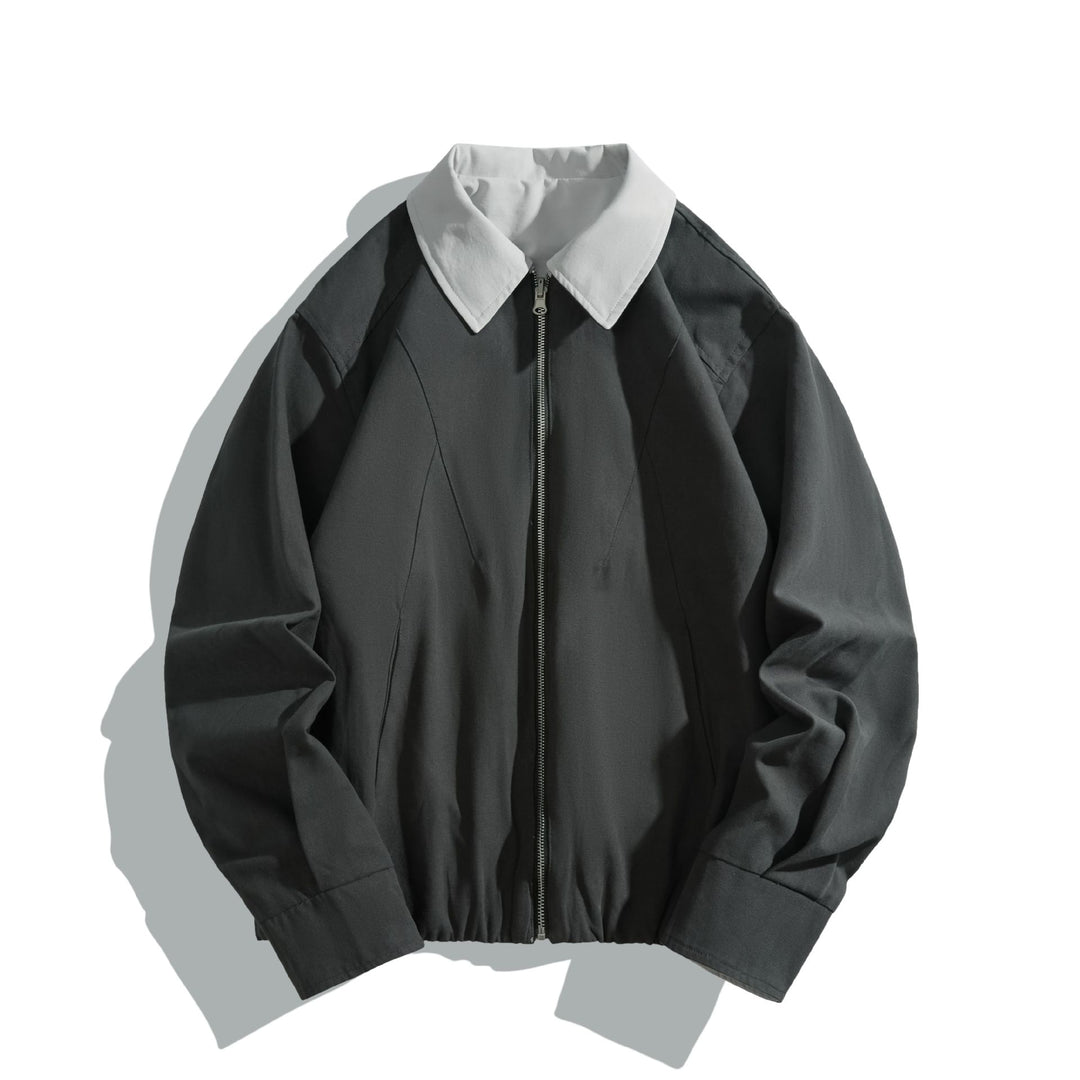 Unisex Kurz geschnittener Boxy‑Blouson mit kontrastkragen und leichter Wattierung Shop Nory