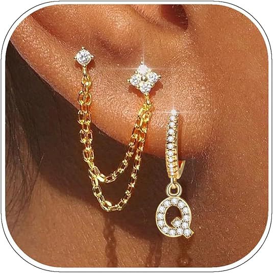 Damen Ohrschmuck mit funkelnden Zirkonia-Elementen und elegantem Design Shop Nory