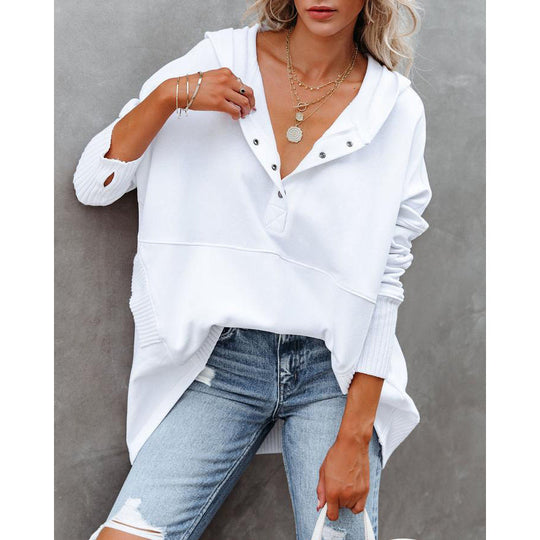 Damen Oversized Kapuzenpullover