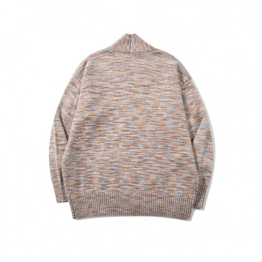 Unisex Boxy-Strickcardigan mit asymmetrischer Knopfleiste und breit geripptem Saum Shop Nory