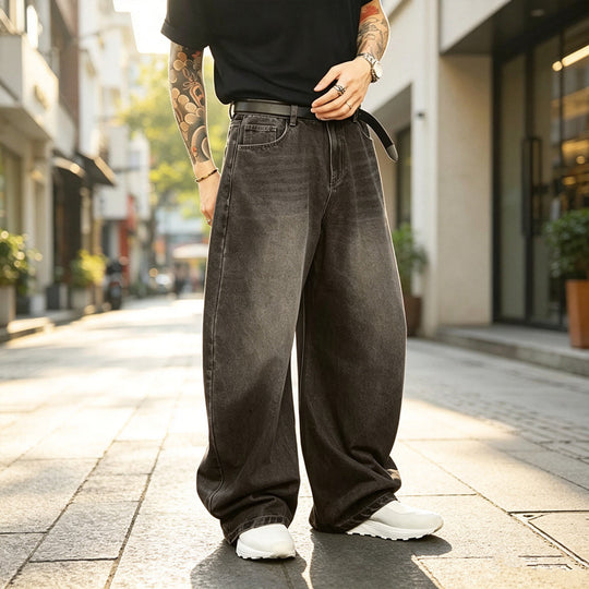 Herren Weite Jeans Shop Nory