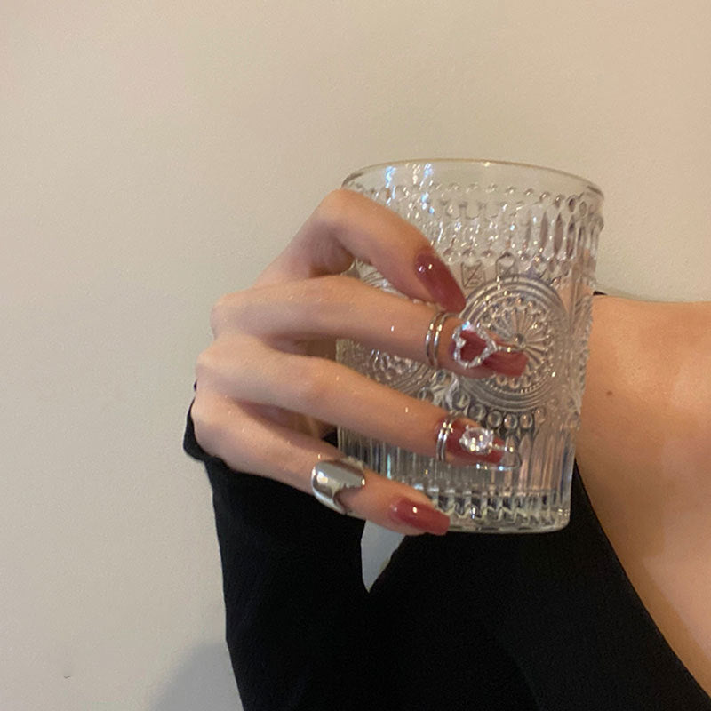 Damen Ohrringe im stilvollen Herz-Design Shop Nory