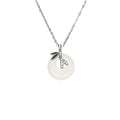 Damen elegante Halskette mit kunstvollem Olivenbaum-Anhänger Shop Nory