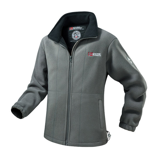 Damen Fleecejacke mit Stehkragen, windabweisender Struktur & verstellbarem Kordelzugsaum Shop Nory