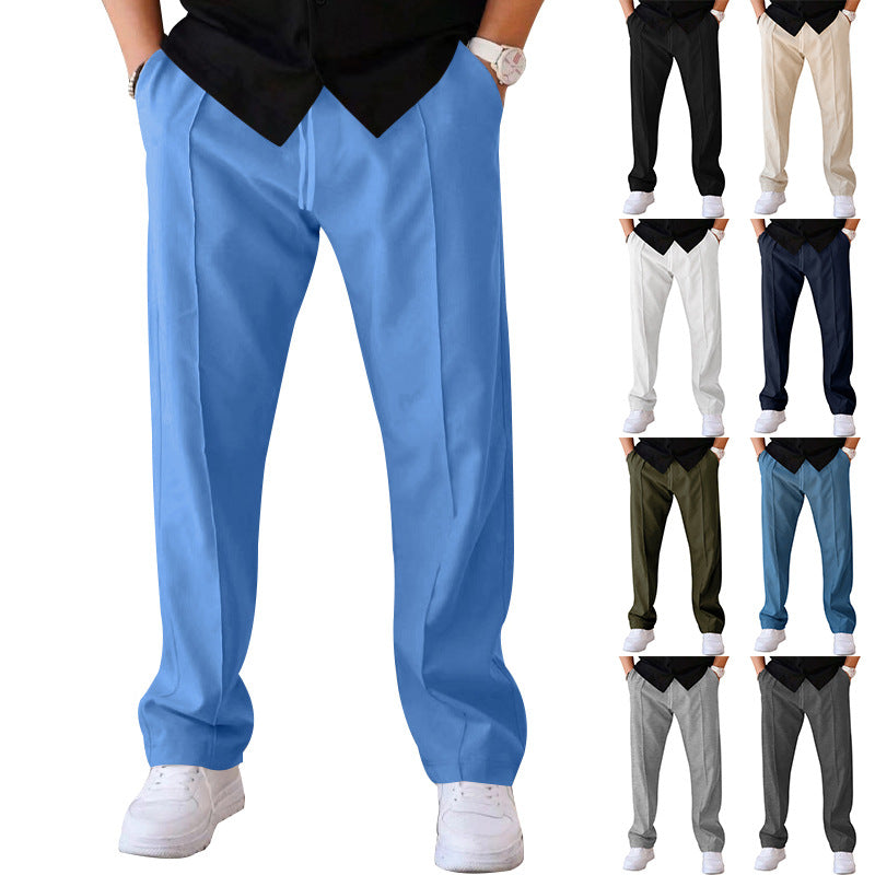 Herren Bequeme Sweatpants mit eleganter Optik und seitlichen Eingrifftaschen