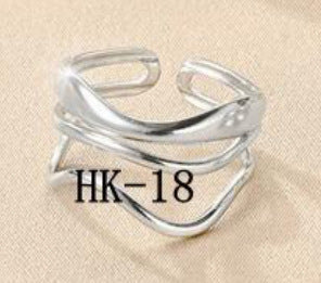 Damen Ring im kunstvollen, gewundenen Design Shop Nory