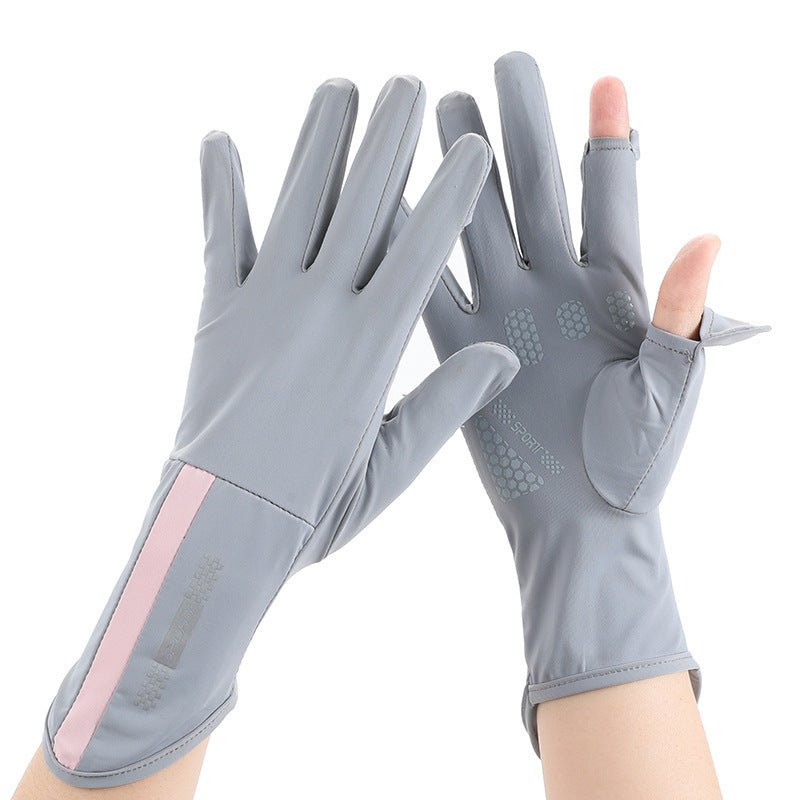 Sonnenschirm Eis Seide Handschuhe