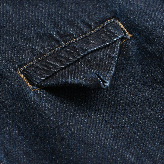 Herren Denim-Overshirt im Worker-Stil mit verdeckter Knopfleiste Shop Nory