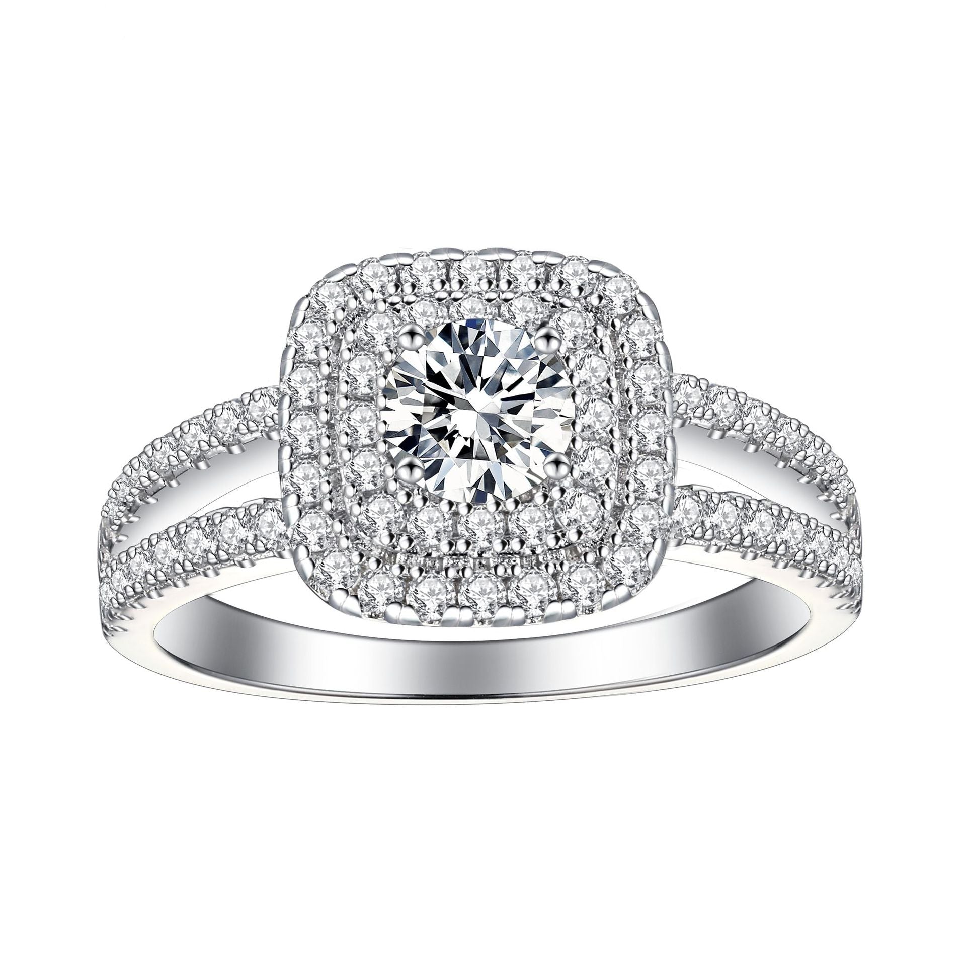 Damen Eternityring mit funkelndem Zirkonia-Besatz Shop Nory