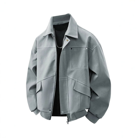 Herren Modische Freizeitjacke mit praktischen Taschen Shop Nory